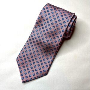 Pink and Blue Brooks Brothers 346 Men's Silk Tie